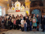 На приходе кафедрального собора г. Липецка прошла церковно-общественная выставка-форум «От Александра Невского до наших дней: Слава защитникам Родины!»