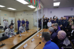 Александр Куренков проинспектировал работу Спецуправления пожарной охраны МЧС России на космодроме Байконур и передал три единицы новой техники