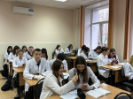 Студенты медколледжа написали Военно-патриотический диктант