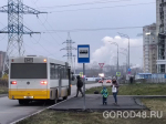 На конечной остановке в «Елецком» через несколько дней установят павильон для пассажиров и домик для водителей