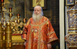 В Неделю 27-ю по Пятидесятнице, Высокопреосвященнейший схимитрополит Никон (Васин) и Преосвященнейший Евфимий, епископ Усманский, викарий Липецкой епархии, совершили Божественную литургию в Задонском Рождество-Богородицком мужском монастыре