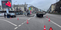 В Липецке в столкновении с грузовиком пострадал водитель иномарки - ГИБДД Липецкой области