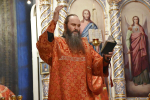 В Неделю 28-ю по Пятидесятнице, Высокопреосвященнейший схимитрополит Никон (Васин) и Преосвященнейший Евфимий, епископ Усманский, викарий Липецкой епархии, совершили Божественную литургию