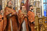 В Неделю 28-ю по Пятидесятнице, Высокопреосвященнейший схимитрополит Никон (Васин) и Преосвященнейший Евфимий, епископ Усманский, викарий Липецкой епархии, совершили Божественную литургию