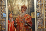 В Неделю 30-ю по Пятидесятнице, Высокопреосвященнейший схимитрополит Никон (Васин) и Преосвященнейший Евфимий, епископ Усманский, викарий Липецкой епархии, совершили Божественную литургию