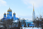 В Неделю 30-ю по Пятидесятнице, Высокопреосвященнейший схимитрополит Никон (Васин) и Преосвященнейший Евфимий, епископ Усманский, викарий Липецкой епархии, совершили Божественную литургию
