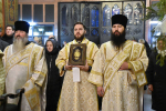 В праздник Обрезания Господня и память святителя Василия Великого, Высокопреосвященнейший схимитрополит Никон (Васин) и Преосвященнейший Евфимий, епископ Усманский, викарий Липецкой епархии совершили Божественную литургию