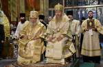 В праздник Обрезания Господня и память святителя Василия Великого, Высокопреосвященнейший схимитрополит Никон (Васин) и Преосвященнейший Евфимий, епископ Усманский, викарий Липецкой епархии совершили Божественную литургию