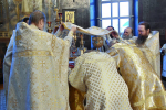 В праздник Обрезания Господня и память святителя Василия Великого, Высокопреосвященнейший схимитрополит Никон (Васин) и Преосвященнейший Евфимий, епископ Усманский, викарий Липецкой епархии совершили Божественную литургию