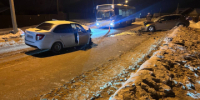 В Липецке в столкновении с иномаркой пострадали водитель и пассажир «Гранты» - УМВД Липецкой области