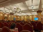 В рамках XXXIV Международных Рождественских образовательных чтений состоялась встреча председателя Синодального отдела по взаимоотношениям Церкви с обществом и СМИ В.Р. Легойды с руководителями профильных епархиальных подразделений