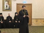 В рамках XXXIV Международных Рождественских образовательных чтений состоялась встреча председателя Синодального отдела по взаимоотношениям Церкви с обществом и СМИ В.Р. Легойды с руководителями профильных епархиальных подразделений