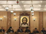 В рамках XXXIV Международных Рождественских образовательных чтений состоялась встреча председателя Синодального отдела по взаимоотношениям Церкви с обществом и СМИ В.Р. Легойды с руководителями профильных епархиальных подразделений