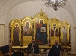 В рамках XXXIV Международных Рождественских образовательных чтений состоялась встреча председателя Синодального отдела по взаимоотношениям Церкви с обществом и СМИ В.Р. Легойды с руководителями профильных епархиальных подразделений