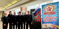 Сотрудники регионального СК России приняли участие в торжественном мероприятии, посвящённом Дню защитника Отечества - Следственный комитет