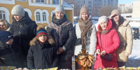 Масленичная ярмарка на приходе храма Всех святых, в земле Российской просиявших, г. Липецка удалась на славу! - Первое Липецкое благочиние