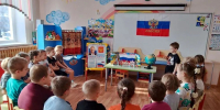 Педагоги Добринского округа поделись опытом работы по патриотическому воспитанию с коллегами из ДНР - Министерство образования