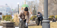 В Липецке прошел первый субботник - Gorod48.ru