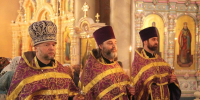 Высокопреосвященнейший Арсений, митрополит Липецкий и Задонский совершил богослужения в кафедральном соборе Рождества Христова г. Липецка - Первое Липецкое благочиние