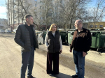 И.о. мэра Липецка проверила состояние контейнерных площадок в спальных районах