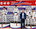 Ещё две медали первенства ЦФО по дзюдо — в нашей копилке!