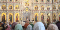 В праздник Благовещения Пресвятой Богородицы, Высокопреосвященнейший Арсений, митрополит Липецкий и Задонский совершил богослужения в кафедральном соборе Рождества Христова г. Липецка - Липецкая Епархия