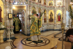 В праздник Входа Господня в Иерусалим, Высокопреосвященнейший Арсений, митрополит Липецкий и Задонский совершил богослужения