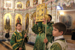 В праздник Входа Господня в Иерусалим, Высокопреосвященнейший Арсений, митрополит Липецкий и Задонский совершил богослужения