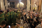 В праздник Входа Господня в Иерусалим, Высокопреосвященнейший Арсений, митрополит Липецкий и Задонский совершил богослужения