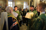 В праздник Входа Господня в Иерусалим, Высокопреосвященнейший Арсений, митрополит Липецкий и Задонский совершил богослужения