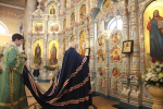 В праздник Входа Господня в Иерусалим, Высокопреосвященнейший Арсений, митрополит Липецкий и Задонский совершил богослужения