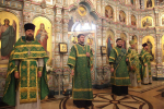 В праздник Входа Господня в Иерусалим, Высокопреосвященнейший Арсений, митрополит Липецкий и Задонский совершил богослужения