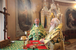 В праздник Входа Господня в Иерусалим, Высокопреосвященнейший Арсений, митрополит Липецкий и Задонский совершил богослужения