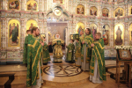 В праздник Входа Господня в Иерусалим, Высокопреосвященнейший Арсений, митрополит Липецкий и Задонский совершил богослужения