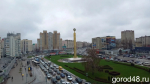 Липецк встал в предпасхальных пробках