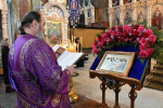 Высокопреосвященнейший схимитрополит Никон (Васин) и Преосвященнейший Евфимий, епископ Усманский, викарий Липецкой епархии, совершили Божественную литургию во Владимирском соборе Задонского Рождество-Богородицкого мужского монастыря