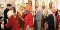 В праздник Воскресения Христова, Высокопреосвященнейший Арсений, митрополит Липецкий и Задонский, возглавил Великую Пасхальную Вечерню в кафедральном соборе Рождества Христова г. Липецка - Липецкая Епархия