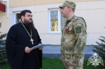 В Липецке представитель духовенства провел просветительскую беседу с личным составом Росгвардии
