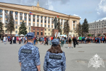 Росгвардия обеспечила правопорядок на легкоатлетической эстафете в Липецке