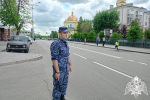 Росгвардия обеспечила правопорядок на легкоатлетической эстафете в Липецке