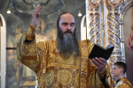 Высокопреосвященнейший схимитрополит Никон (Васин) и Преосвященнейший Евфимий, епископ Усманский, викарий Липецкой епархии, совершили Божественную литургию во Владимирском соборе Задонского Рождество-Богородицкого мужского монастыря