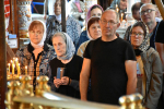 Высокопреосвященнейший схимитрополит Никон (Васин) и Преосвященнейший Евфимий, епископ Усманский, викарий Липецкой епархии, совершили Божественную литургию во Владимирском соборе Задонского Рождество-Богородицкого мужского монастыря