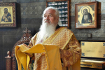 Высокопреосвященнейший схимитрополит Никон (Васин) и Преосвященнейший Евфимий, епископ Усманский, викарий Липецкой епархии, совершили Божественную литургию во Владимирском соборе Задонского Рождество-Богородицкого мужского монастыря