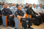 Ключарь кафедрального собора Рождества Христова г. Липецка принял участие в торжественном мероприятии УВД посвященному Дню России