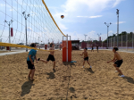 День России на Зелёном острове: спортивный десант СШОР № 8 «Юность» на песке!
