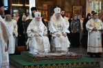 Высокопреосвященнейший схимитрополит Никон (Васин) и Преосвященнейший Евфимий, епископ Усманский, викарий Липецкой епархии совершили Божественную литургию