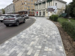 В Липецке отремонтировали пешеходную зону на Петровском спуске ко Дню города