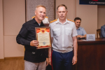 Руководитель СУ СК России по Липецкой области Евгений Шаповалов наградил победителей конкурса на лучшее освещение деятельности ведомства