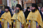 В Неделю 8-ю по Пятидесятнице, Высокопреосвященнейший схимитрополит Никон (Васин) и Преосвященнейший Евфимий, епископ Усманский, викарий Липецкой епархии совершили Божественную литургию