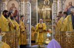 В Неделю 8-ю по Пятидесятнице, Высокопреосвященнейший схимитрополит Никон (Васин) и Преосвященнейший Евфимий, епископ Усманский, викарий Липецкой епархии совершили Божественную литургию